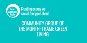 Thame Green Living: Low Carbon Hub’s Community Group of the month