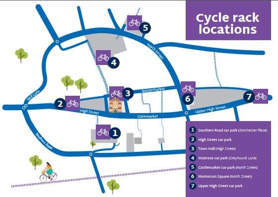 Bike Racks in Thame