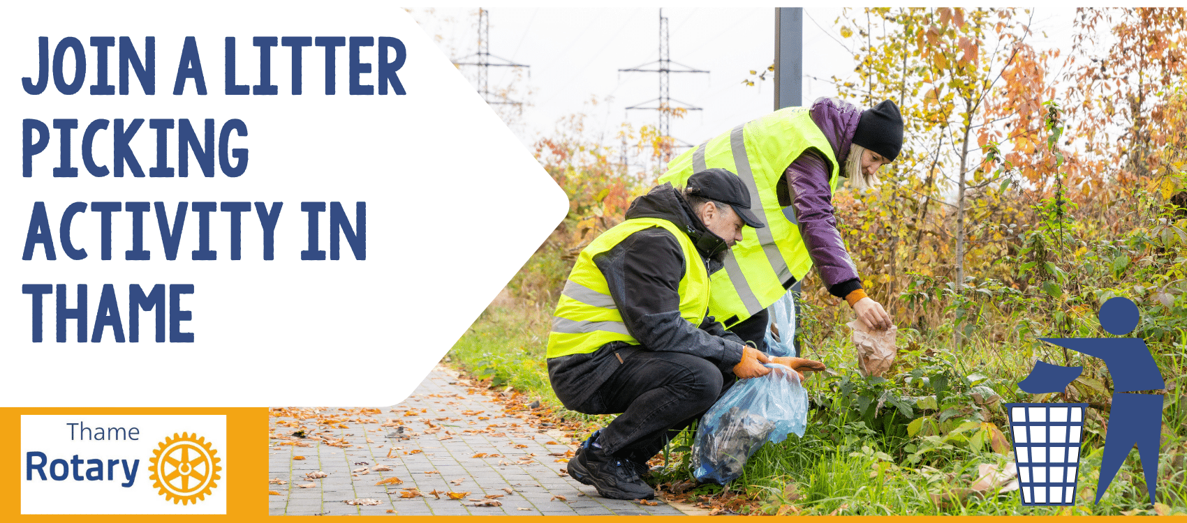 Community Litter Picks with Thame Rotary