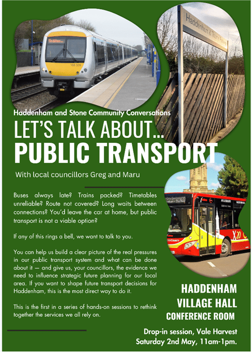 Let’s Talk about Public Transport – Haddenham
